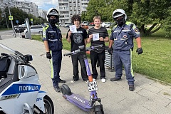Госавтоинспекция ЮАО провела профилактическое мероприятие «СИМ».