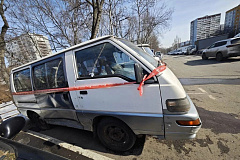 «Митсубиши», бежевого цвета государственный регистрационный знак/VIN номер, отсутствует, расположенного по адресу: г. Москва, Воронежская улица